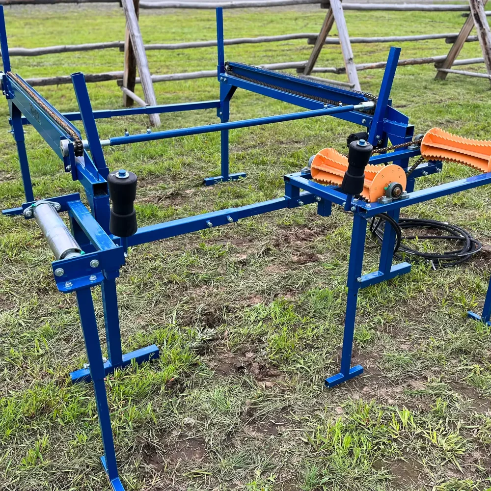 RR102 Log Table with Hydraulic Infeed
