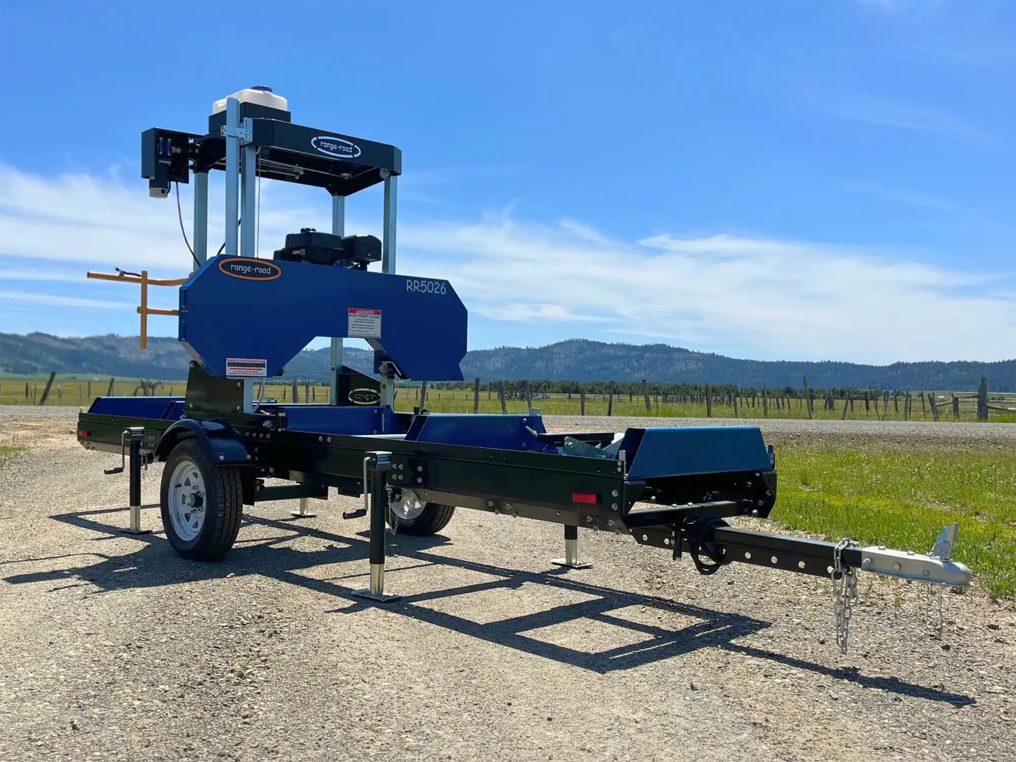 RR5026A 26" Sawmill with 15hp Rato Engine - Image 7