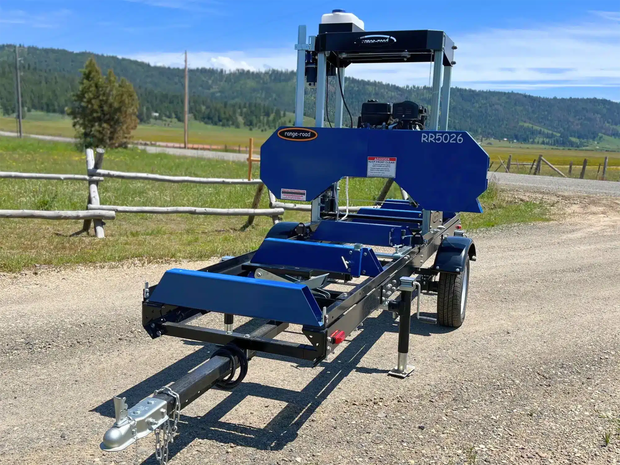 RR5026A 26" Sawmill with 15hp Rato Engine - Image 6