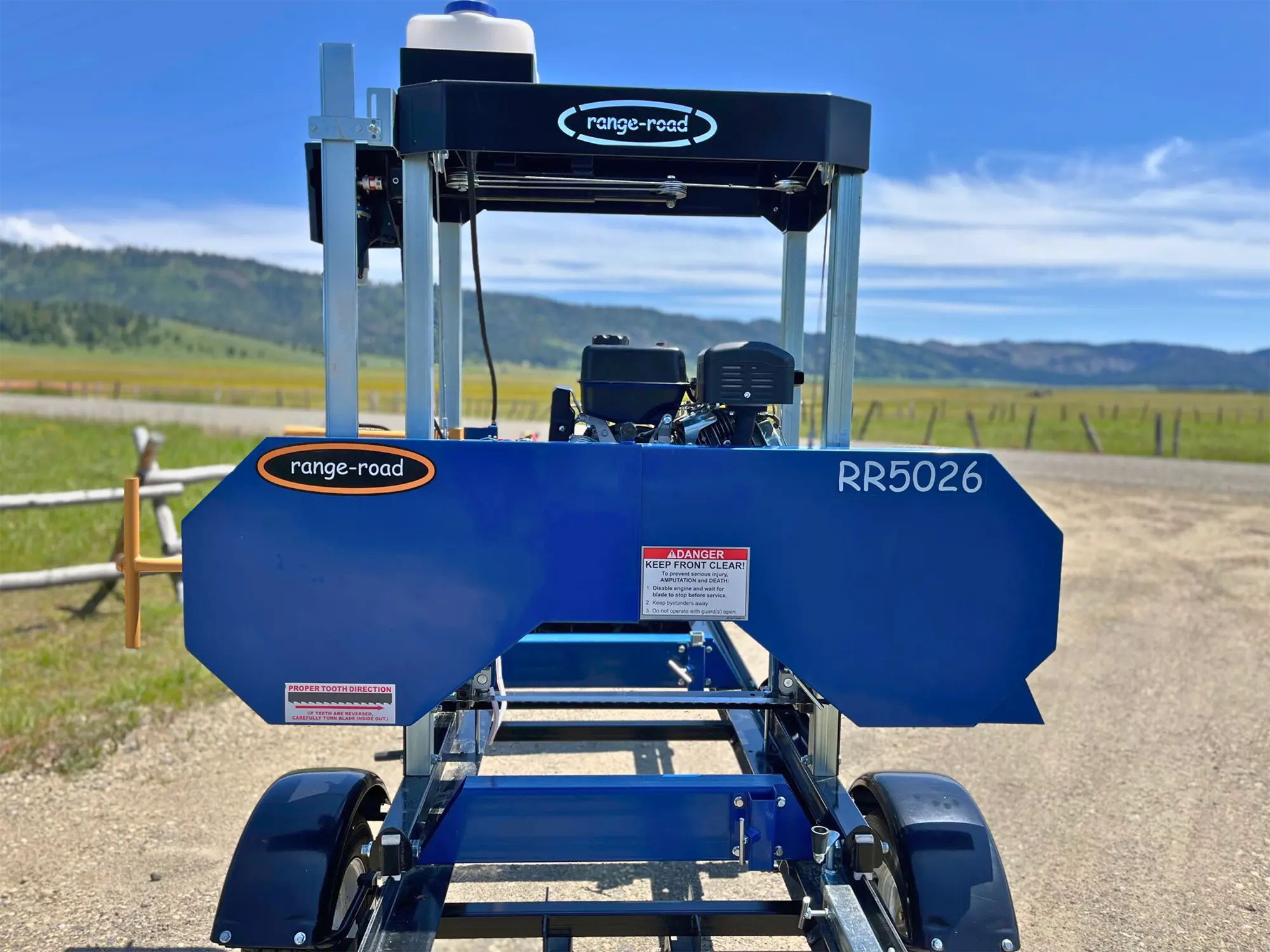 RR5026A 26" Sawmill with 15hp Rato Engine - Image 5