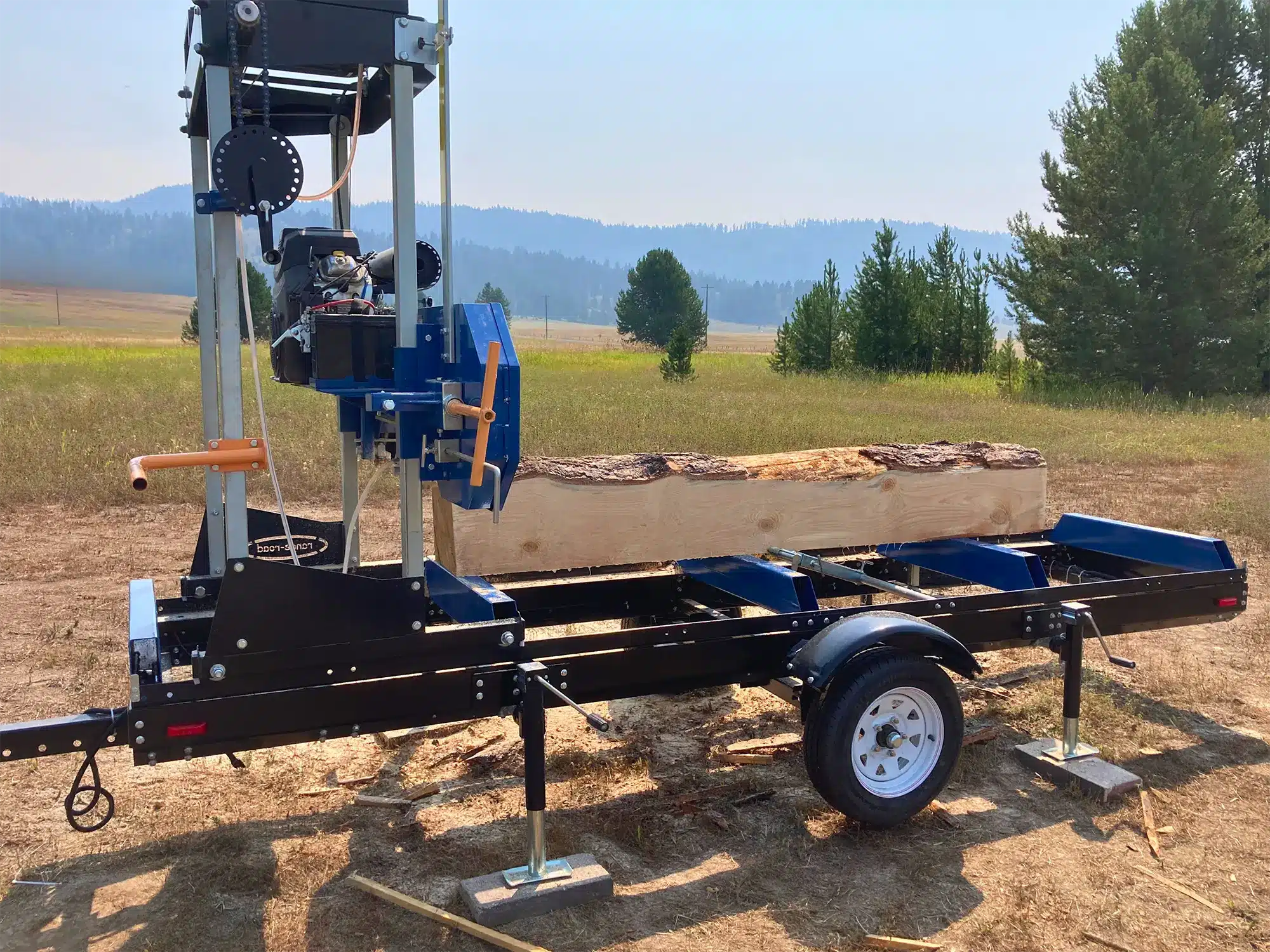 RR5032A 32" Sawmill with 22hp Rato Engine - Image 4