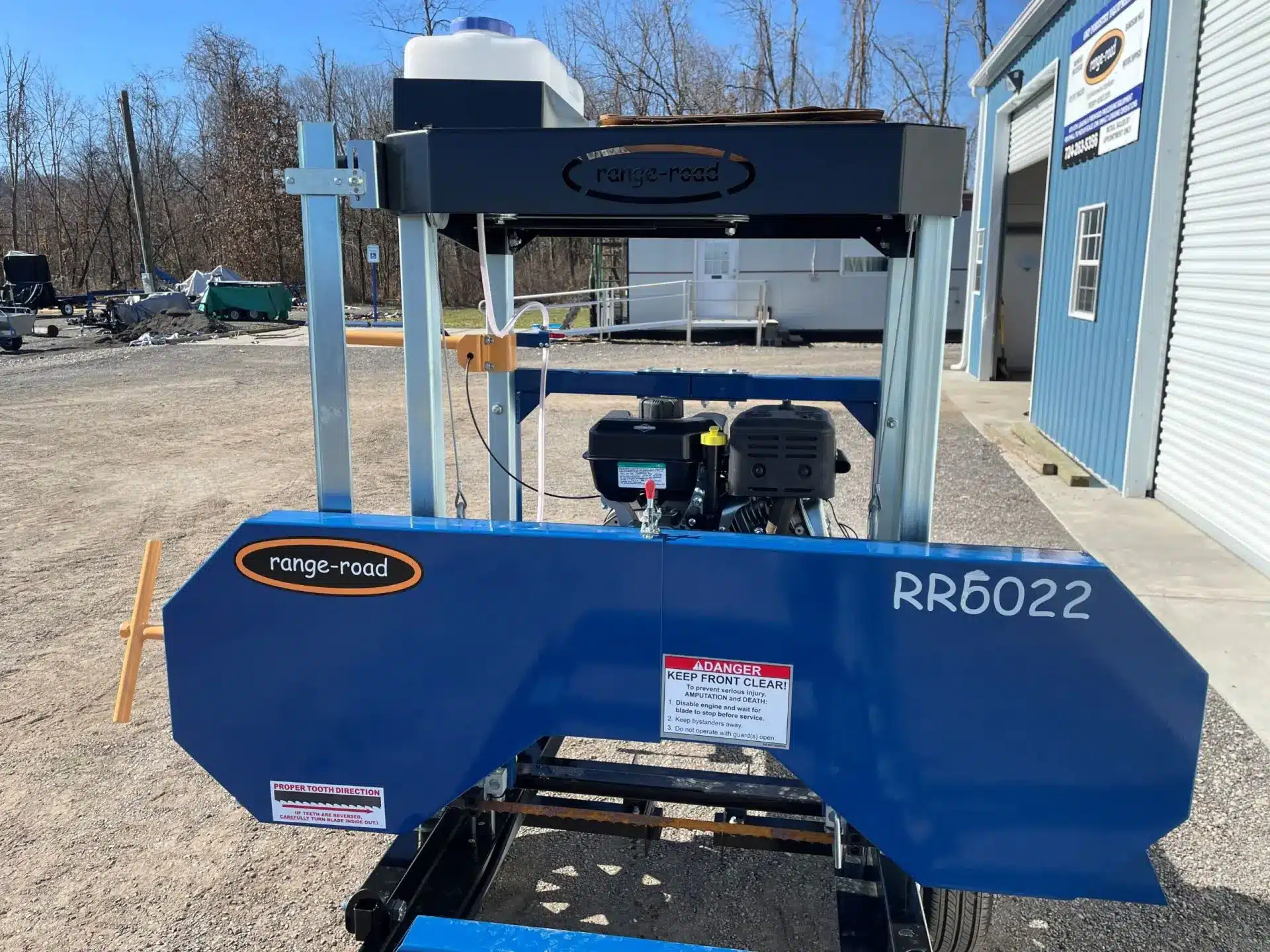 RR6022A 22" Sawmill with 10Hp 301cc RATO Engine - Image 3