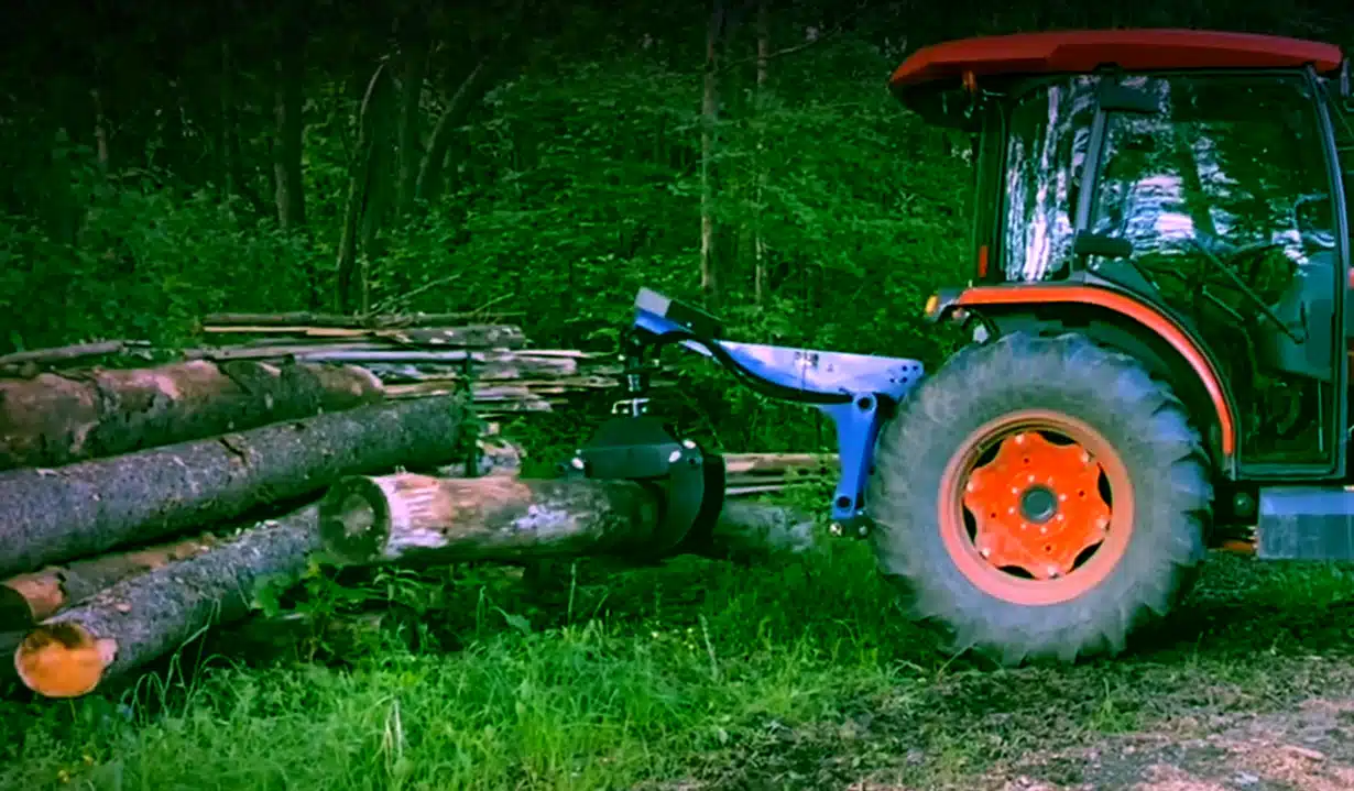 RRF840 - 3-Point Hitch Hydraulic Log Grapple - Image 2