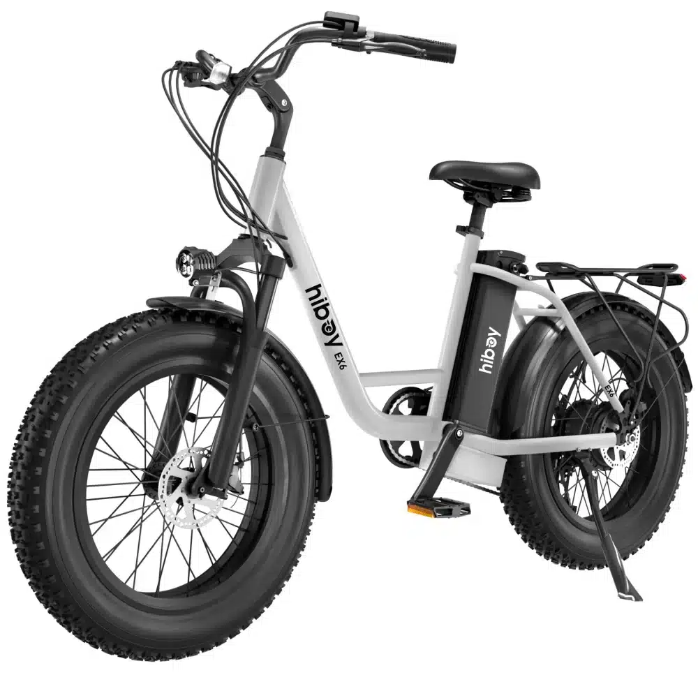 Hiboy EX6 Step-thru Fat Tire Electric Bike with Disc Brakes